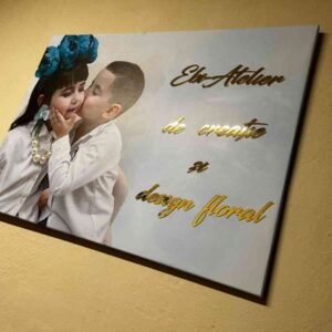 Tablou Canvas Personalizat cu Fotografie + oglinda