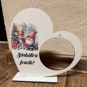 Suport decorativ de Crăciun pendtru glob