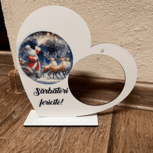 Suport decorativ de Crăciun pendtru glob