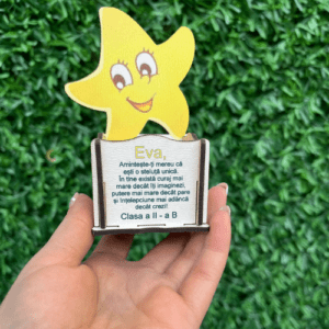 Cutiuță din MDF pentru 1 trandafir – cutiuță mărțișor personalizabilă