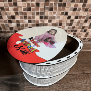 Cutie Personalizată Paște cu Poză